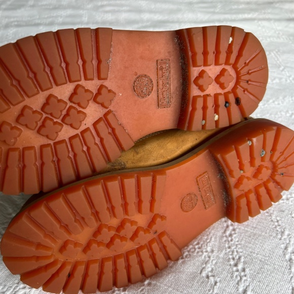 Kids/teen Timberland leather boots, size 2 (eu 34) - Picture 3 of 3